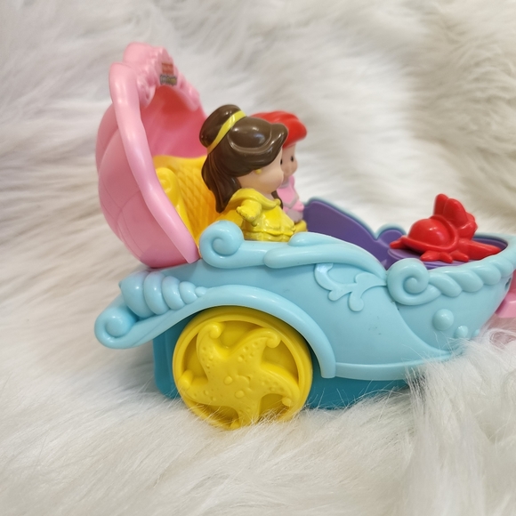Fisher Price Little People Disney Princess Ariel's Coach - Picture 5 of 11